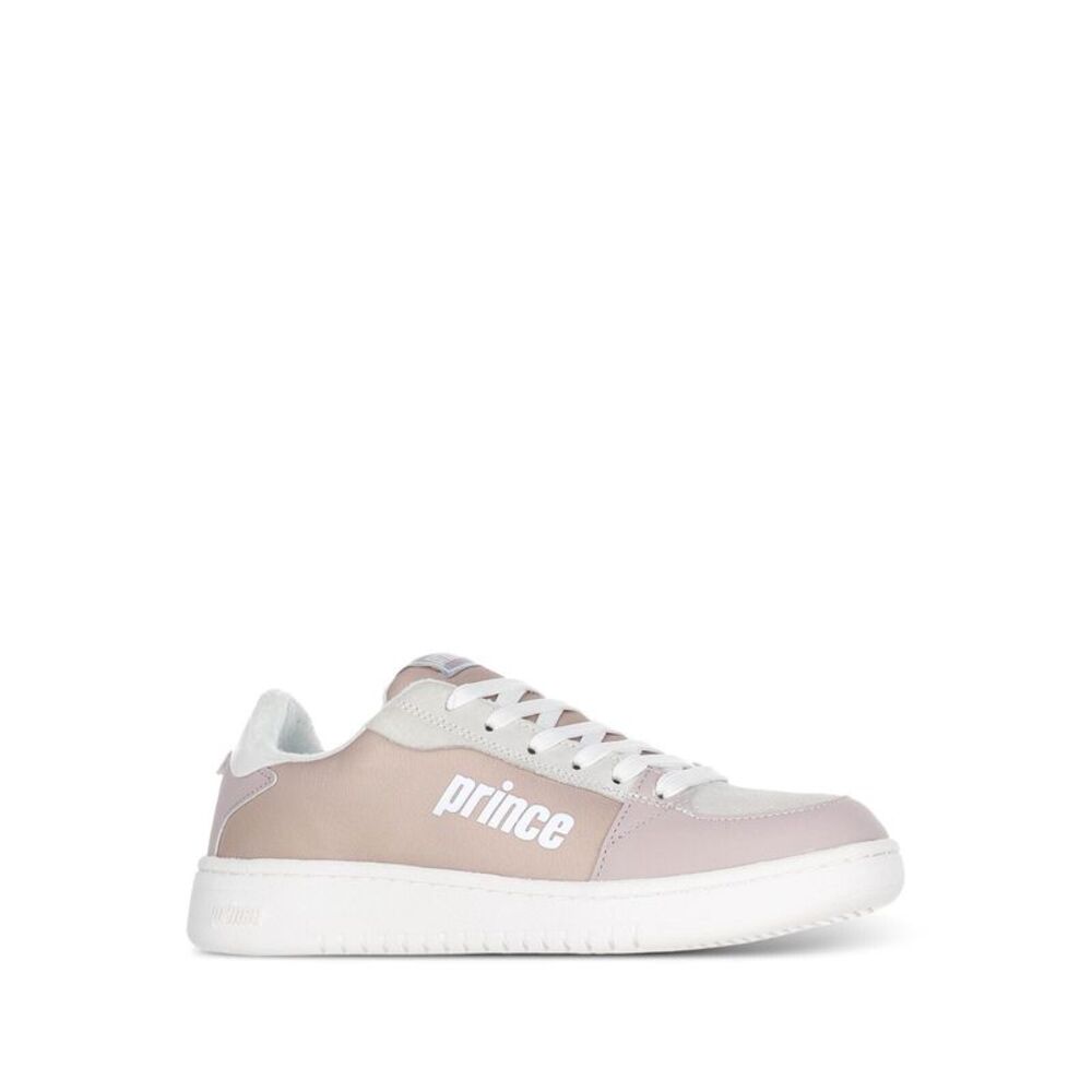 PRINCE Womens Pink Vintage Cup Benjo Platform Leather Athletic Sneakers 9-9.5